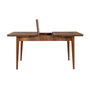 Hanah Home Vina 0900 Walnut Stone Juego de Comedor Extensible